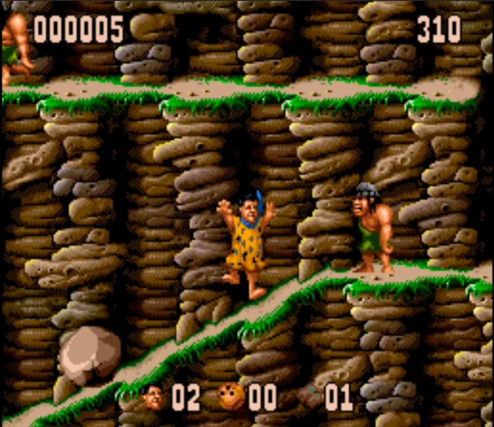 Flintstones, The - геймплей игры Super Nintendo\Famicom